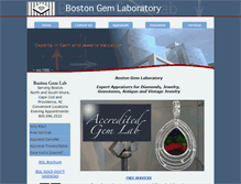 Tablet Screenshot of bostongemlab.com